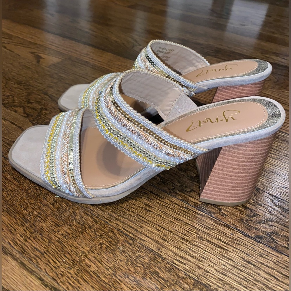 Beaded heels!